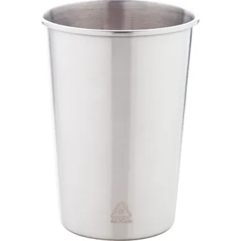 Redisha Mono hrnek z recyklované nerezové oceli, stříbrná