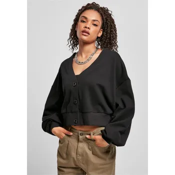 Dámský svetr Ladies Organic Oversized Short Terry Cardigan XXL