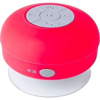 Bluetooth reproduktor Abyss vodotěsný bluetooth reproduktor, červená