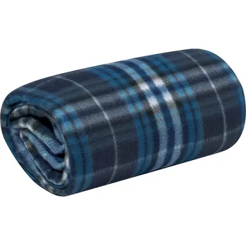 Pikniková deka Barzagli RPET fleecová deka, modrá