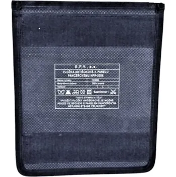 Neprůstřelná vesta Armáda ČR Vložka antišoková k panelu pancéřovému NPP06 použitá velikost: L