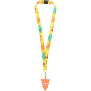 Reklamní Subyard Mobile Xmas Safe lanyard s držákem mobilního telefonu RPET na zakázku, bílá