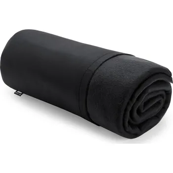 Pikniková deka Nanda RPET fleecová deka, černá