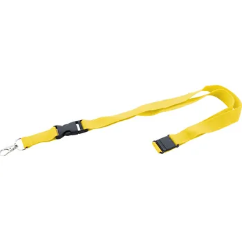 Revent Plus RPET lanyard, žlutá