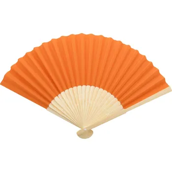 Karnevalový doplněk Bapper vějíř, oranžová