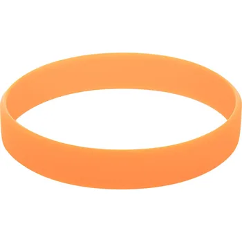 Náramek Wristy silikonový náramek, oranžová
