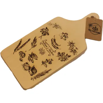 Kuchyňské prkénko Dary dřeva Gravírované prkýnko do kuchyně - Vaříme s láskou Velikost: Malé 11x27