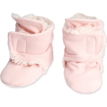 Kojenecké oblečení Capáčky Basic - Světle růžová s beránkem Velikost: 3-6 měsíců