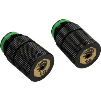 Příslušenství k čerpadlu BitsPower TouchAqua sada 2x šroubení pro vývod vody G1/4 černá (BPTA-EFW-V2-GB)