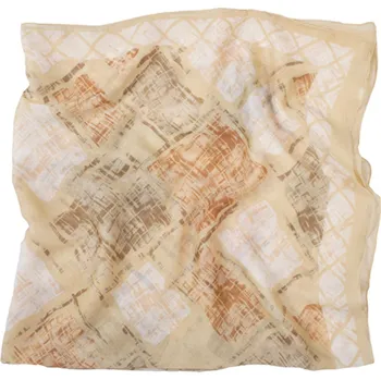 Šátek Detty dámský šátek, hnědý, hnědá