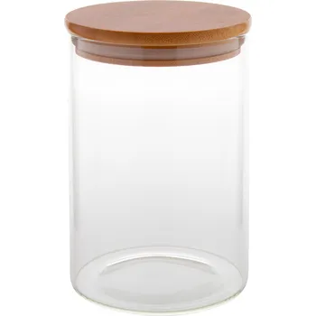 Dóza na potraviny Momomi XL skleněná dóza, transparentní