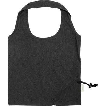 Nákupní taška Reklamní Forpex skládací nákupní taška, černá