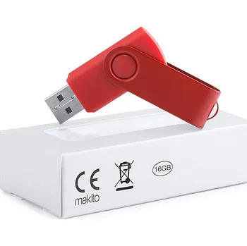USB flash disk Survet 16Gb - USB paměť, červená