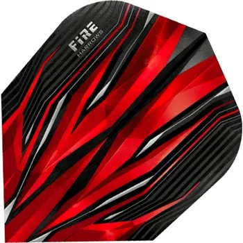 Příslušenství pro šipky Harrows Letky Fire No6 - Red F3167