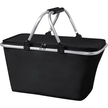 Piknikový koš Paccola chladící piknikový koš, černá