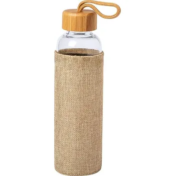 Korpok skleněná láhev, dřevo