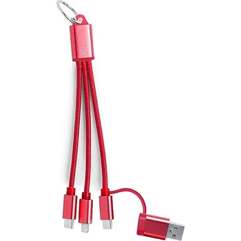 Datový kabel Bikoc - Nabíjecí kabel, červená