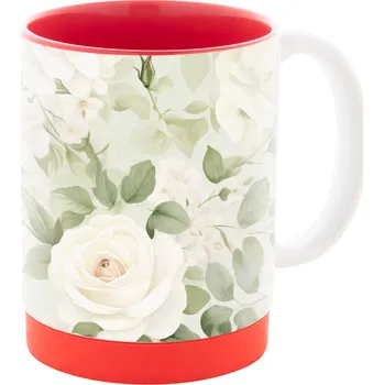 MultiColour Plus hrnek na sublimaci, červená