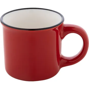 Woodstock Mini mini vintage hrnek červená