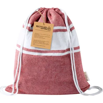 Praia plážová osuška a vak na stahování, červená