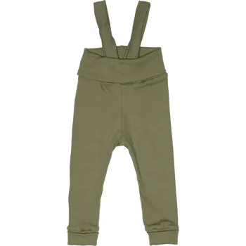 Tepláčky s traky ŽEBRO - oliva Velikost: 104