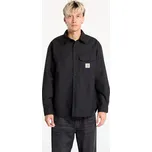 Košile Carhartt WIP L/S Ray Shirt UNISEX Black Rigid M