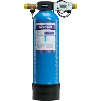 rozdělovač topení AV EQUEN AVDK-500DUO, Demineralizační jednotka s vestavěným konduktometrem, kapacita 1000 l