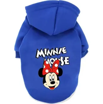 Obleček pro psa Disney Designový zimní overal (mikina) pro malá a střední plemena psů (Mickey, Minnie, Donald) Velikost: XL, Motiv: 2 Minnie Mouse