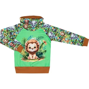 Mikina se stojáčkem - ZOO se lvíčkem Velikost: 86