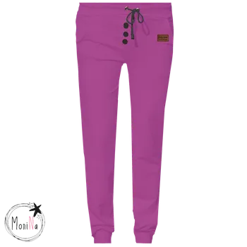 Dámské tepláky Fuchsie Velikost: L