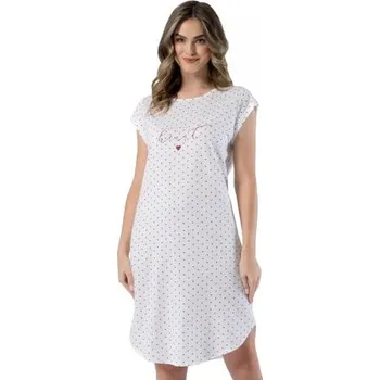 Dámská noční košile Dámská noční košile Karen 1551 LEVEZA krémová L