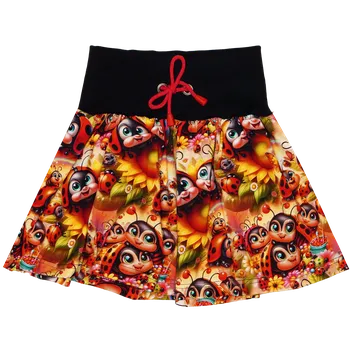 Dámská sukně Sukně řasená - Berušky Velikosti sukně: 98