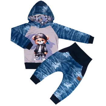 Tepláková souprava - BOY ( kapuca ) Velikost: 86