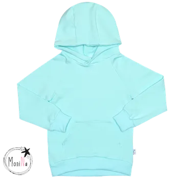 Dámská mikina Dámská mikina s kapucí Basic mint Velikost: M, Druh: slim