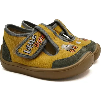 Chlapecké bačkory Barefoot bačkory 3F 2BE8/7R bagr Velikost: 23