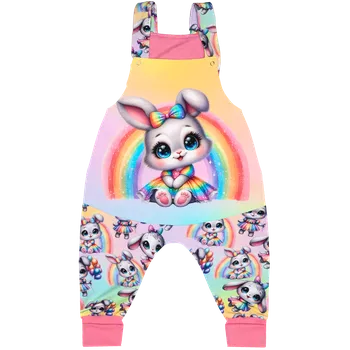 Rostoucí lacláčky - Králíčci - králíček s duhou Velikost: 122