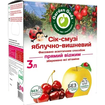 Jablečno-višňová šťáva-smoothie 3l Garden Gadz