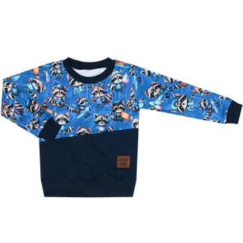 Mikina bez kapuce - Mývalové Velikost: 110