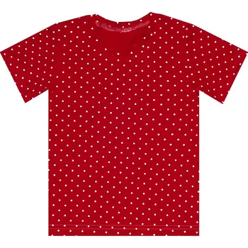Pánské tričko Tričko - Puntík červená Velikost: 152