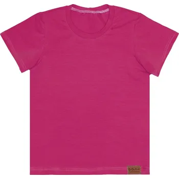 Dámské tričko Basic - Fuchsie Velikost: XL