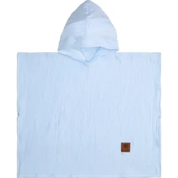 Karnevalový kostým Pončo Mušelín - Světle modrá Velikosti sukně: M