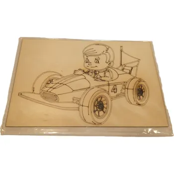 omalovánky Dary dřeva Omalovánka-formule