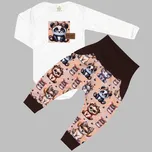 Komplet - Bodyčko a tepláčky Roztomilá zvířátka Velikost: 56