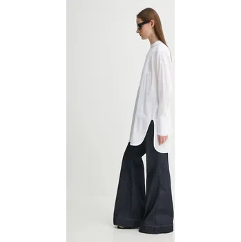 Pánská košile Bavlněná košile Day Birger et Mikkelsen Blaze bílá barva, relaxed, se stojáčkem, DAY65243548 00X, vel. 36