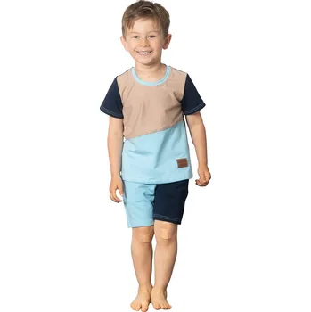 Komplet - Modré TRIO Velikost: 122