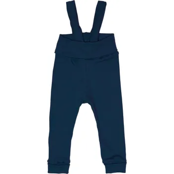 Tepláčky s traky ŽEBRO - tmavě modrá Velikost: 86