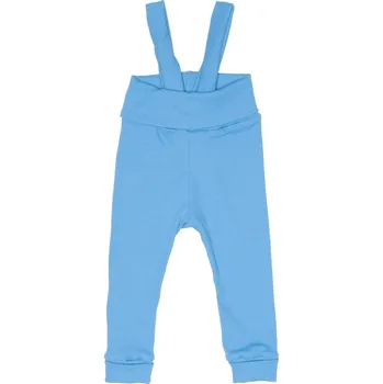 Tepláčky s traky ŽEBRO - světle modrá Velikost: 80