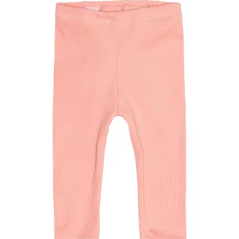 Kojenecké oblečení Legíny ŽEBRO - pudrově růžová Velikost: 98