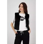 MONARI TOKYO dámská vesta černá kožíšek