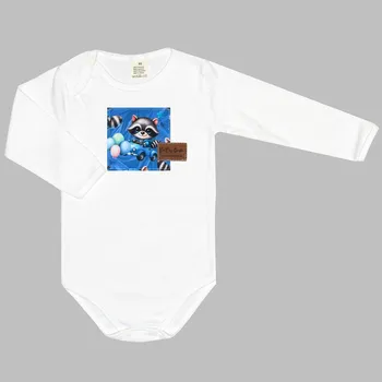 Bodyčko - Bílé Mývalové Velikost: 98